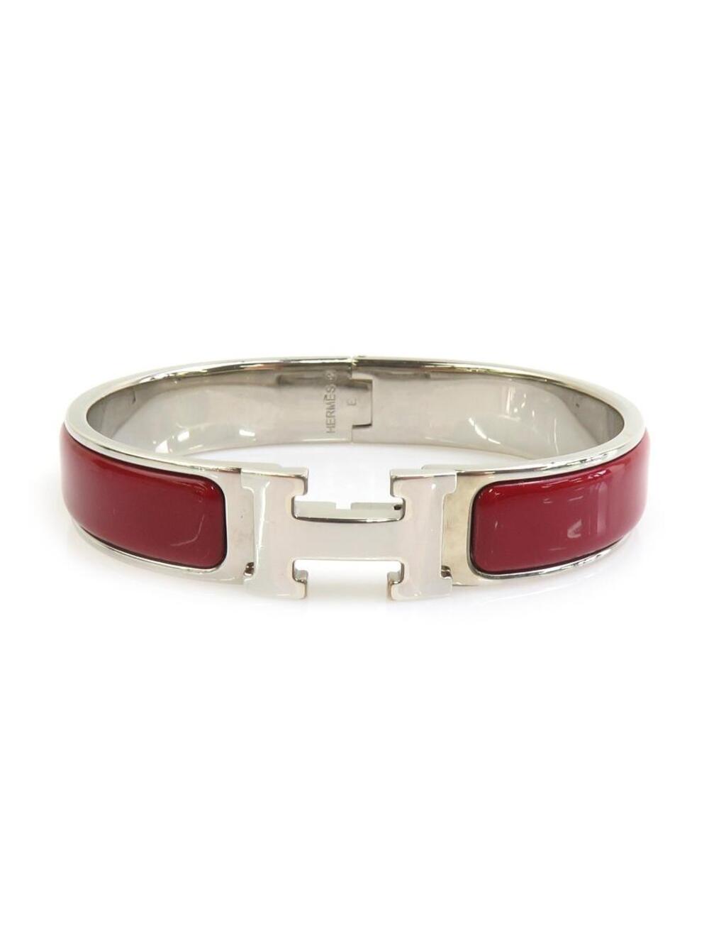 Auth Hermes Clic Clac H Bangle Bracelet #302676H49B